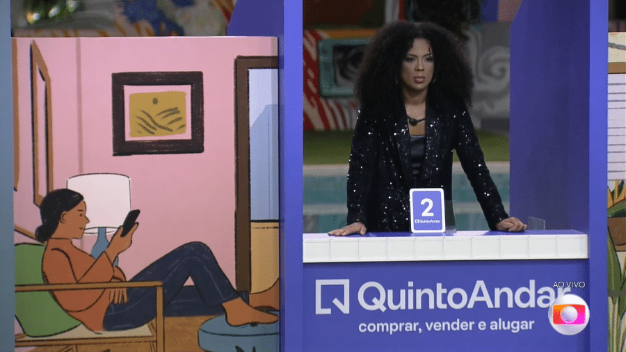 BBB 23: Marvvila durante Prova Bate e Volta - Reprodução/Globoplay