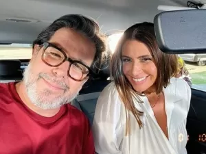 Giovanna Antonelli e Murilo Benício gravam juntos, e web reage: 'O Clone 2'