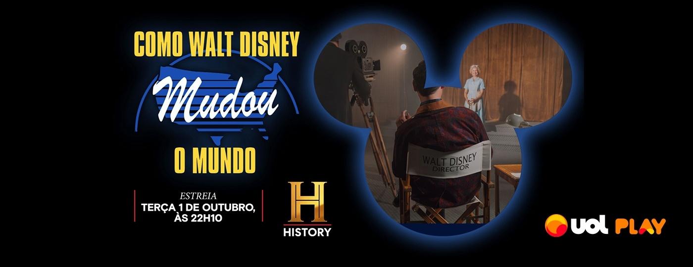 História de Walt Disney vira documentário no History Channel - uol play