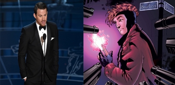 Channing Tatum iria viver o herói dos X-Men - Reprodução /Montagem UOL