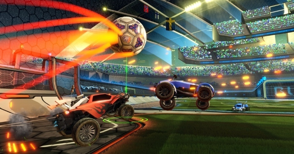SURPRESA DO ANO: Alguém anotou a placa? "Rocket League" inovou ao misturar carrinhos com futebol e agradou mais do que esperávamos - Divulgação
