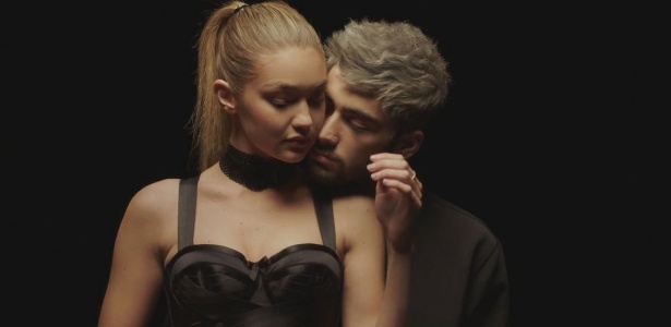 No clipe de seu 1º single, Zayn faz par romântico com a namorada, a modelo Gigi Hadid - Reprodução