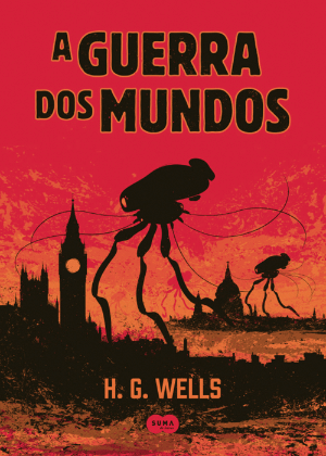 Capa do livro "A Guerra dos Mundos", de H.G. Wells - Reprodução