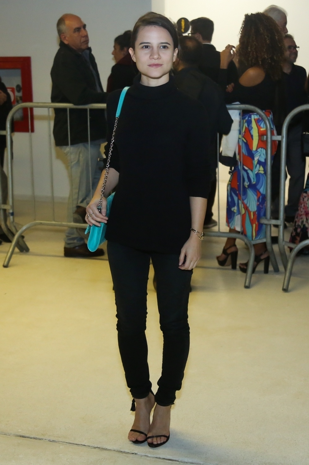 24.ago.2016 - A atriz Bianca Comparato vai à pré-estreia do longa "Aquarius" - Roberto Filho/Brazil News