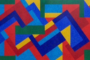 Uma das telas de Claudio Tozzi em exposição na Referência Galeria de Arte - Divulgação