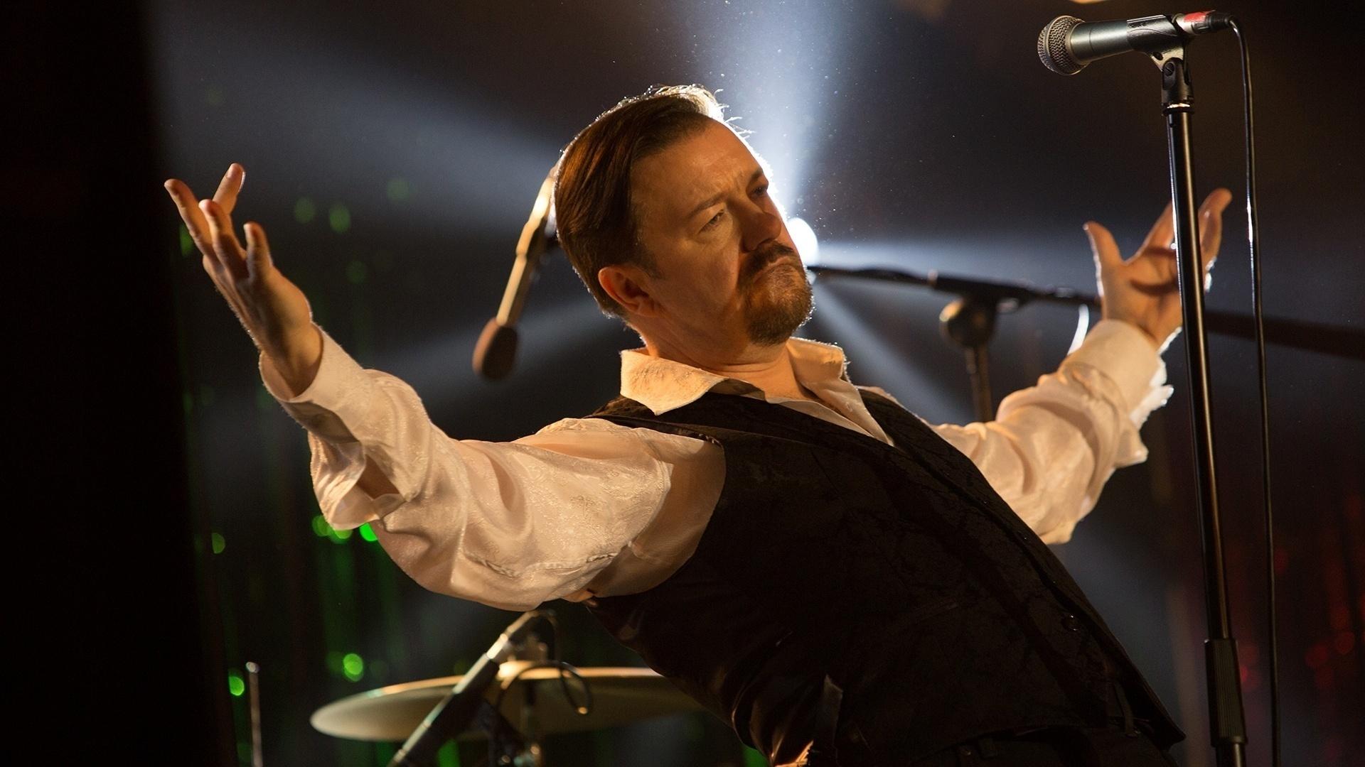 Cena do filme "David Brent: Life on the Road" (2016), de Ricky Gervais - Reprodução