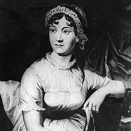 A escritora inglesa Jane Austen - Reprodução
