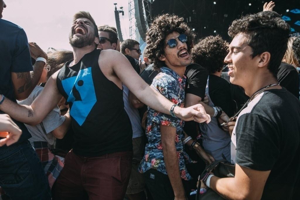 Público dança durante show no Lollapalooza Brasil 2017, no Autódromo de Interlagos de São Paulo - Felipe Gabriel/UOL