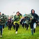 Público corre para conseguir um bom lugar para acampar no Festival de Roskilde - Ida Marie Odgaard/AFP Photo