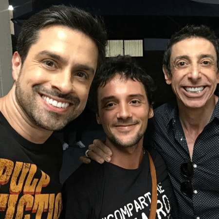 Luciano Amaral, Freddy Allan e Cássio Scapin - Reprodução/Instagram/lucianoamaral