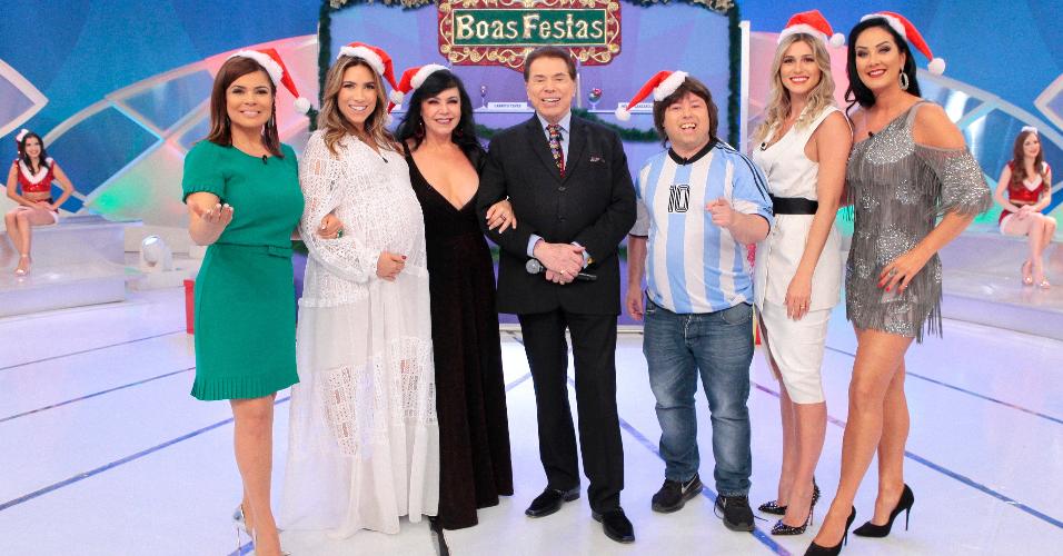 Silvio Santos faz "Jogo dos Pontinhos" especial de Natal