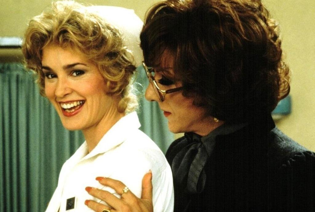 Dustin Hoffman e Jessica Lange em cena de "Tootsie" (1982) - Divulgação