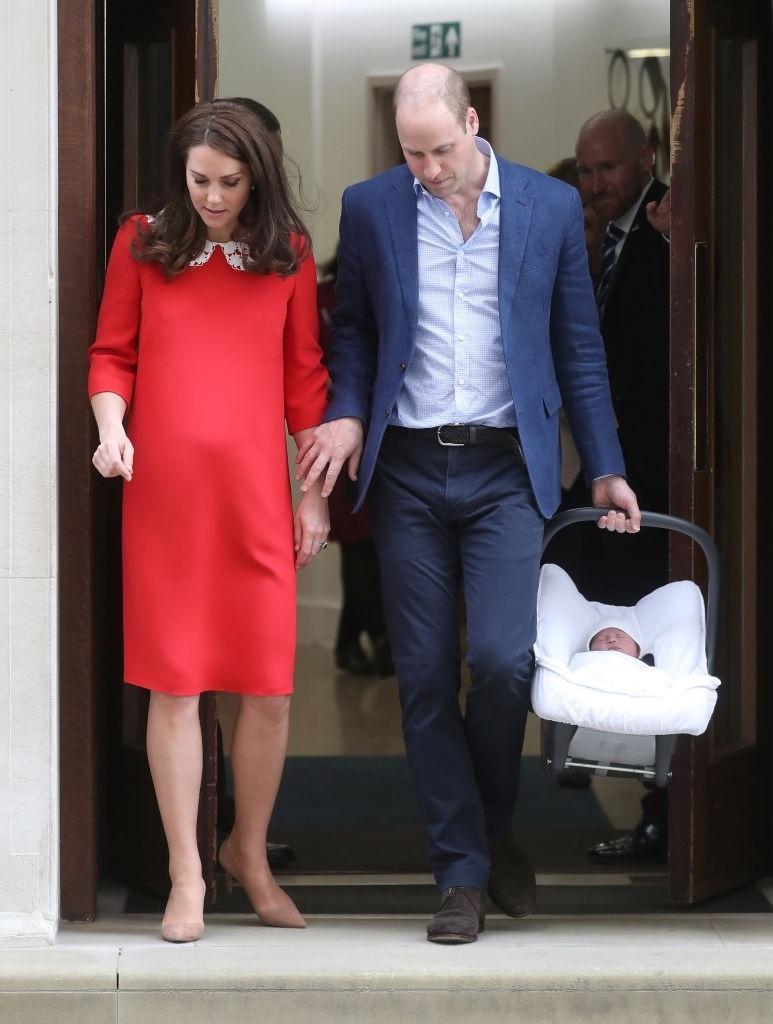 Kate deu à luz ao terceiro filho nesta segunda, dia 23 de abril de 2018, pela manhã - Getty Images