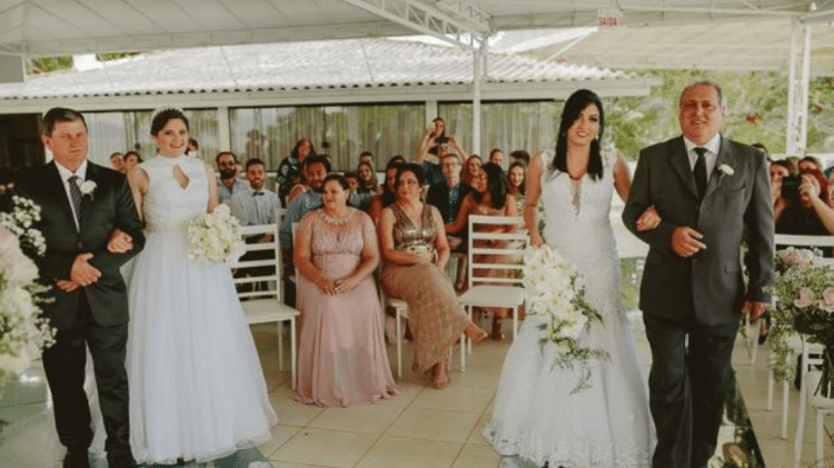 Matrimônio homoafetivo, como o de Anelise e Adrieli, foi autorizado pelo Supremo Tribunal Federal em 2011 e pelo CNJ em 2013 - Rodrigo Santos - Rodrigo Santos