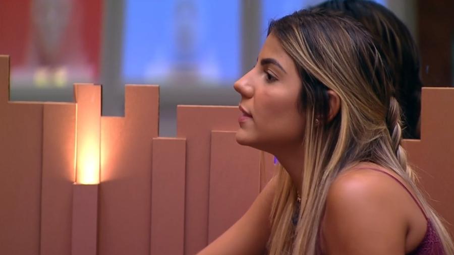 Hariany reclama de comportamento de Tereza - Reprodução/Globoplay