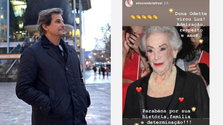 Edson Celulari homenageia a ex-sogra, Dona Odete - Reprodução/Instagram