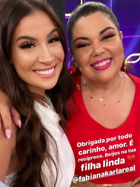 Bianca Andrade e Fabiana Karla - Reprodução/Instagram