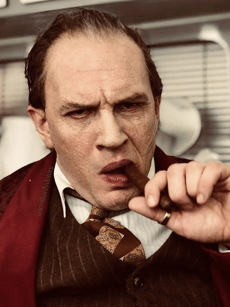 Tom Hardy como Al Capone no filme "Capone" - Reprodução