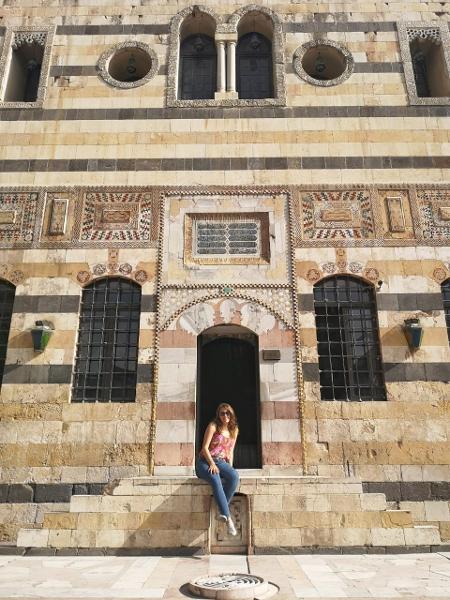 Ana Vieira em Damasco, Síria - Arquivo pessoal - Arquivo pessoal