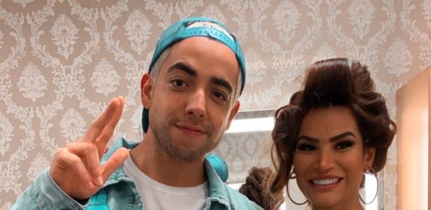 Raissa Barbosa e Lucas Selfie dão beijão em festa de Viih Tube