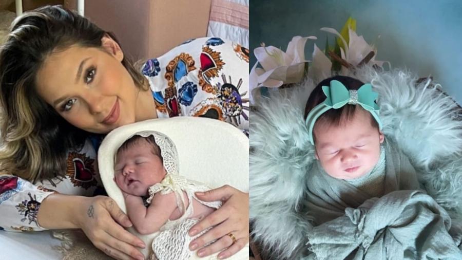 Virgínia mostra o ensaio de recém-nascida de Maria Alice, sua filha com Zé Felipe, e se declara - Reprodução/Instagram