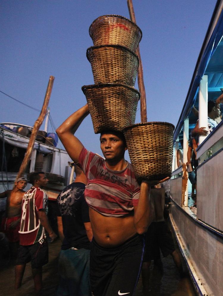 Mercado Ver-o-Peso, em Belém, Pará - Getty Images - Getty Images