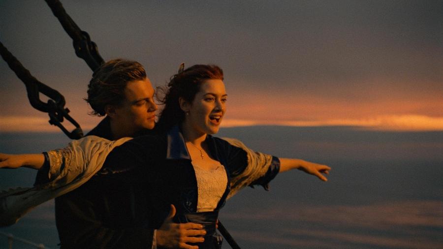 "Titanic" (1997) ganhou 11 Oscars; filme estrelado por Kate Winslet e Leonardo DiCaprio eternizou a história do navio "inafundável" - Paramount Pictures/Divulgação