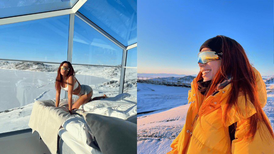 Anitta relata viagem sozinha para Escócia e Groelândia