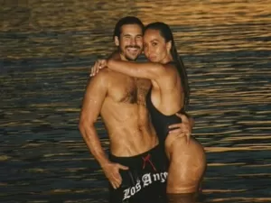 Nicolas Prattes posta vídeo com Sabrina Sato após anúncio de gravidez