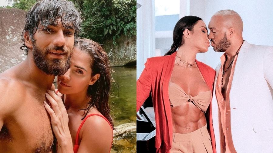 Deborah Secco e Hugo Moura e Gracyanne Barbosa e Belo são exemplos de ex-casais que terminaram em 2024