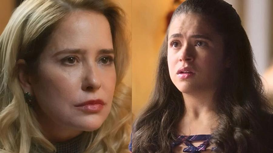 Lígia (Palomma Duarte) e Bia (Maisa) em 'Garota do Momento' Lígia (Palomma Duarte) e Bia (Maisa) em 'Garota do Momento'