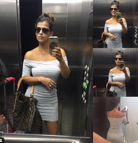 No melhor estilo blogueira,  Nana gosta de compartilhar seus looks nas redes sociais - Reprodução/Instagram