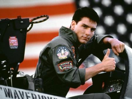 Tom Cruise em cena de "Top Gun" - Divulgação