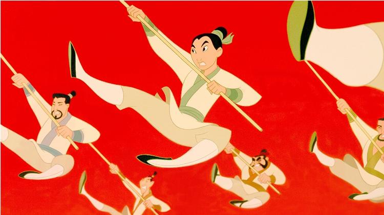 Cena da animação "Mulan" - Reprodução - Reprodução