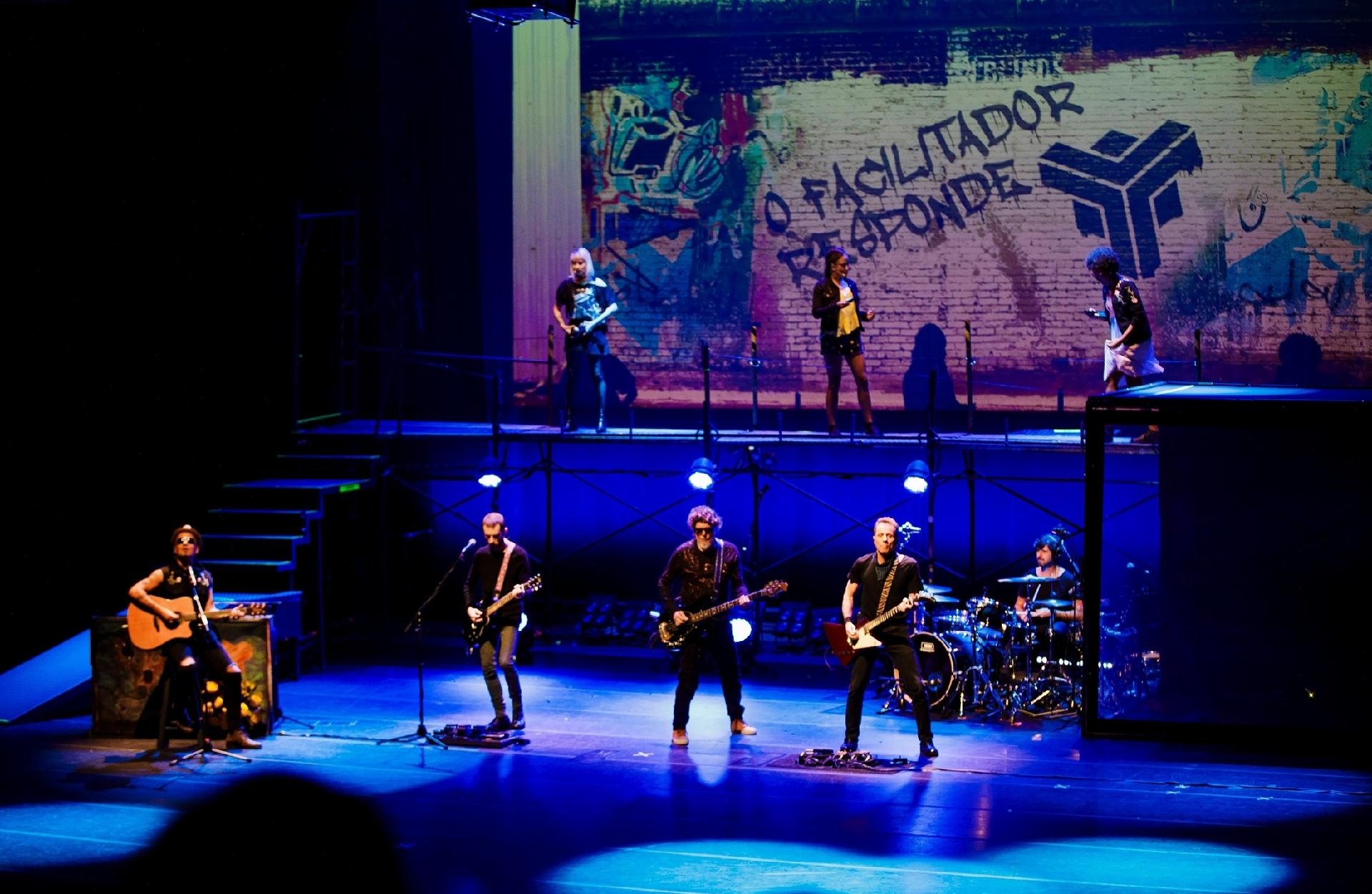 Titãs estreia a opera-rock "Doze Flores Amarelas" em São Paulo, no Sesc Pinheiros - Mariana Pekin/UOL