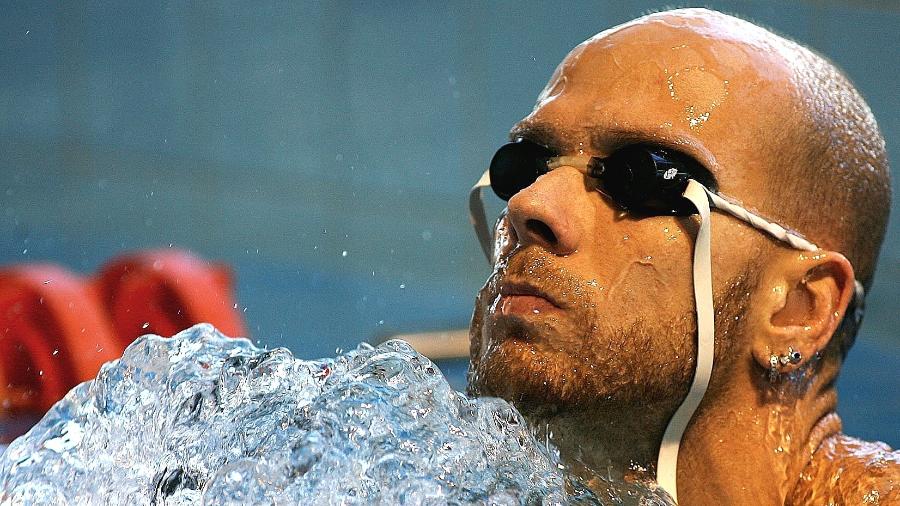Fernando Scherer, o Xuxa, precisou mudar alguns hábito da época em que era nadador profissional - Sátiro Sodré/Divulgação CBDA