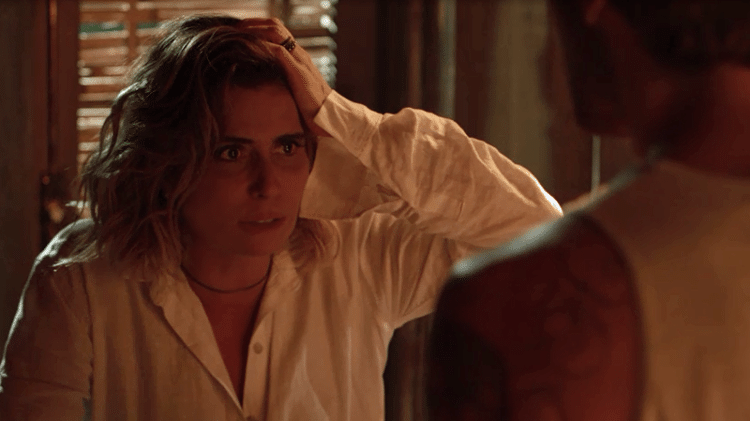 Luzia fica chocada com descoberta - Reprodução/Gshow - Reprodução/Gshow