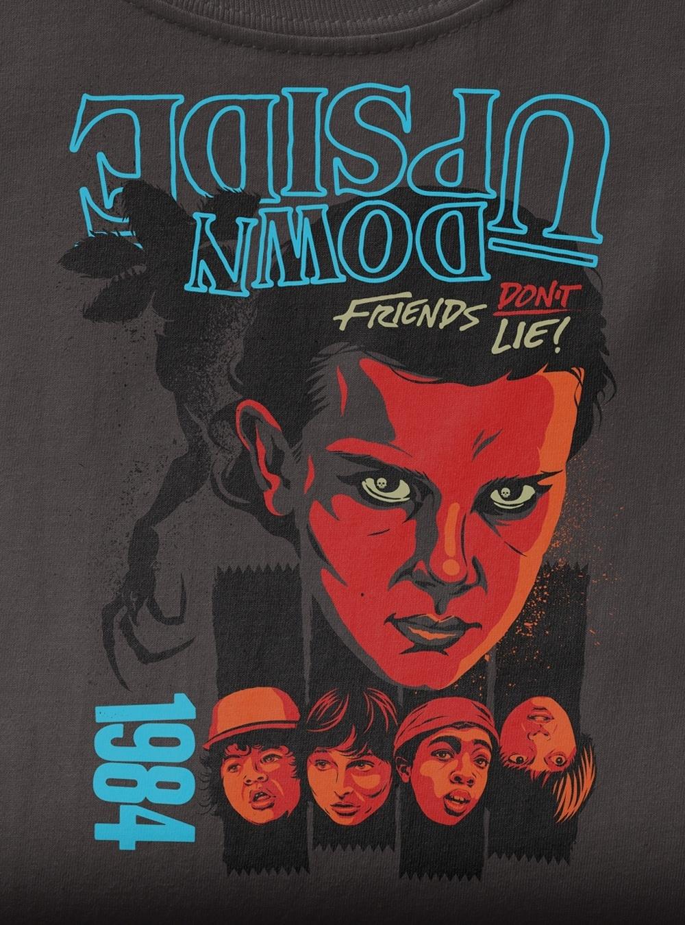 Butcher Billy foi chamado pela Netflix para fazer ilustrações de itens de merchandising de "Stranger Things" - Divulgação