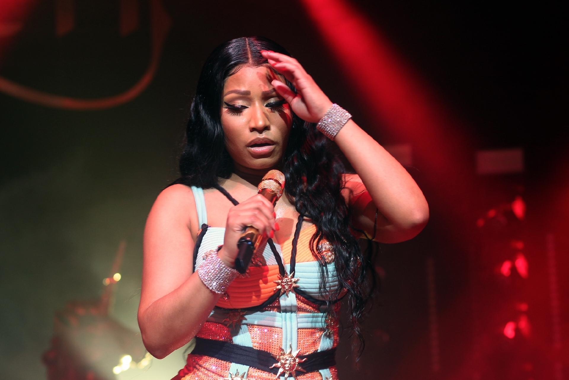 Nicki Minaj fez show em São Paulo na noite dessa quarta-feira (26) - AgNews