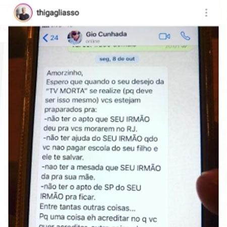 treta Giovanna e Thiago Gagliasso  - Reprodução/Instagram/thigagliasso - Reprodução/Instagram/thigagliasso