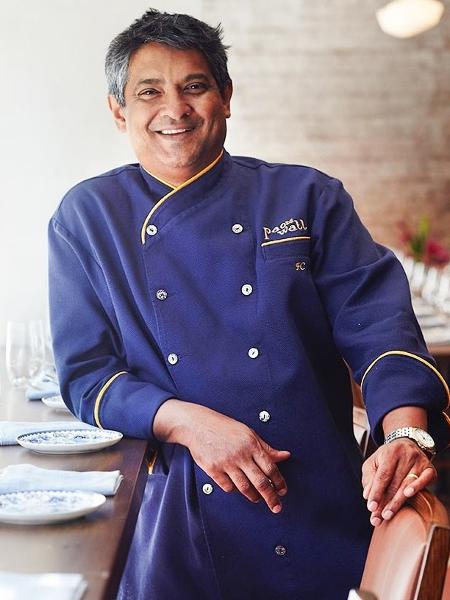 O chef indiano Floyd Cardoz - Reprodução