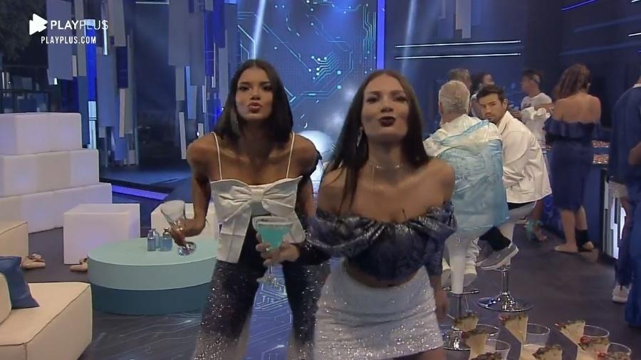 A Fazenda 2020: Jake e Stéfani na pista de dança - Reprodução/PlayPlus