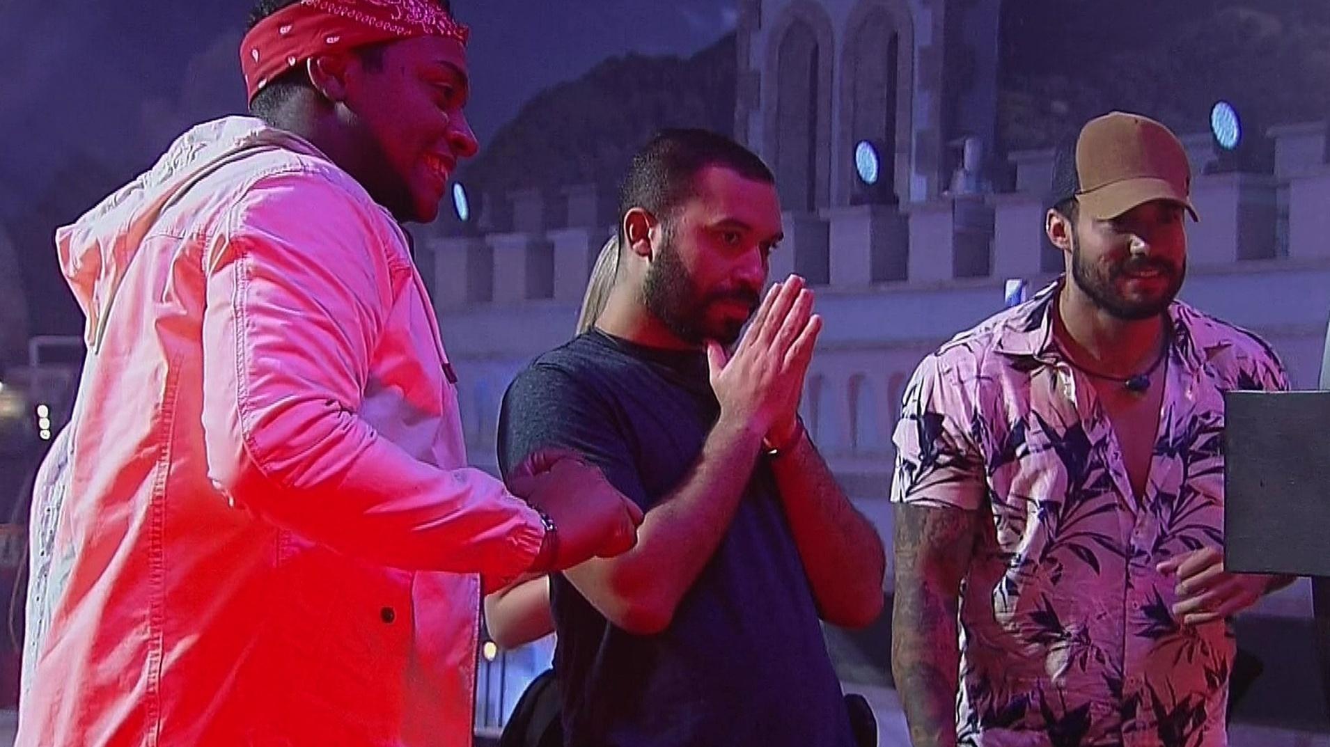 BBB 21: Gilberto na festa do líder - Reprodução/Globoplay