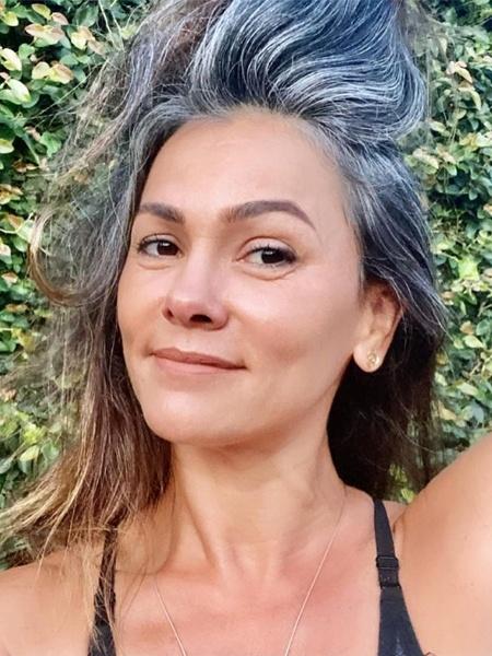 Suzana Alves mostra os cabelos grisalhos - Reprodução/Instagram