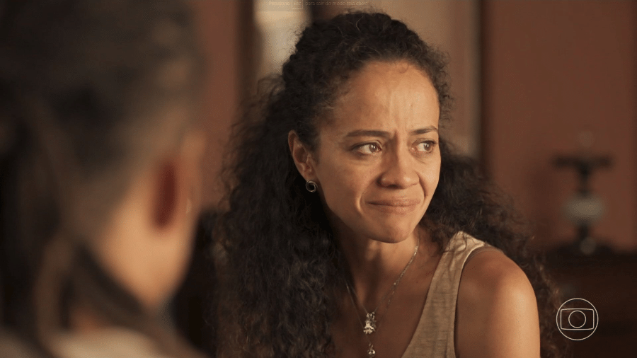 Zuleica (Aline Borges) contou a origem de Marcelo no capítulo de hoje de "Pantanal" - Reprodução/TV Globo