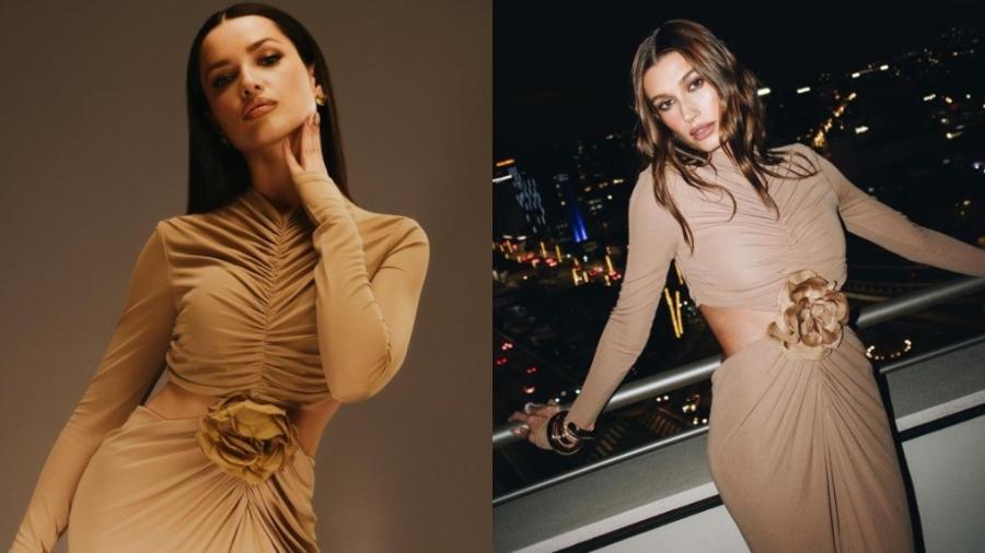 Juliette repetiu vestido usado por Hailey Bieber - Reprodução/Instagram