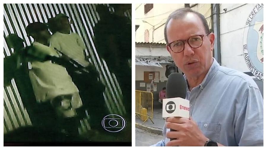 Eduardo Tchao falou como conseguiu imagens de Vagner Love ao lado de traficantes em festa na Rocinha em 2010 - Reprodução: Globo