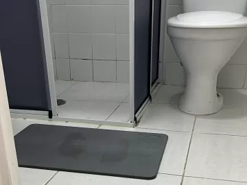 Sucesso na internet, tapete 'de pedra' para banheiro seca mesmo em segundos