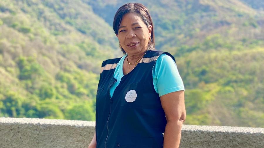 Mairin Reyes, 65, criou uma empresa para desocupar casas daqueles que deixaram a Venezuela - Arquivo pessoal