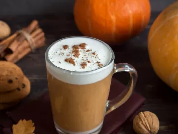 Pumpkin Latte: bebida feita com abóbora é cremosa e amiga do intestino